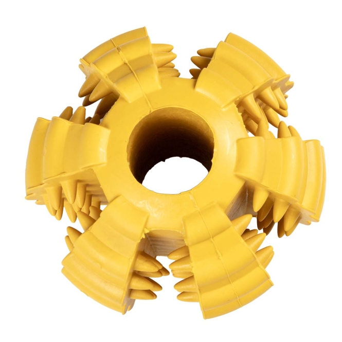 Duvoplus Ball Griplay Dental Rippe - Gelb – Bild 4