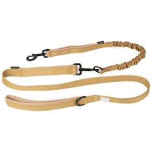 Duvoplus EXPLOR Ultimate Fit 2in1 Leine Classic - honey gold - 180 cm - 25mm