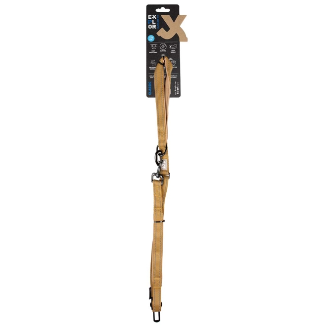 Duvoplus Trainingsleine EXPLOR Ultimate Fit Classic - honey gold - 220 cm - 25mm – Bild 3