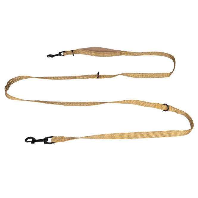 Duvoplus Trainingsleine EXPLOR Ultimate Fit Classic - honey gold - 220 cm - 25mm