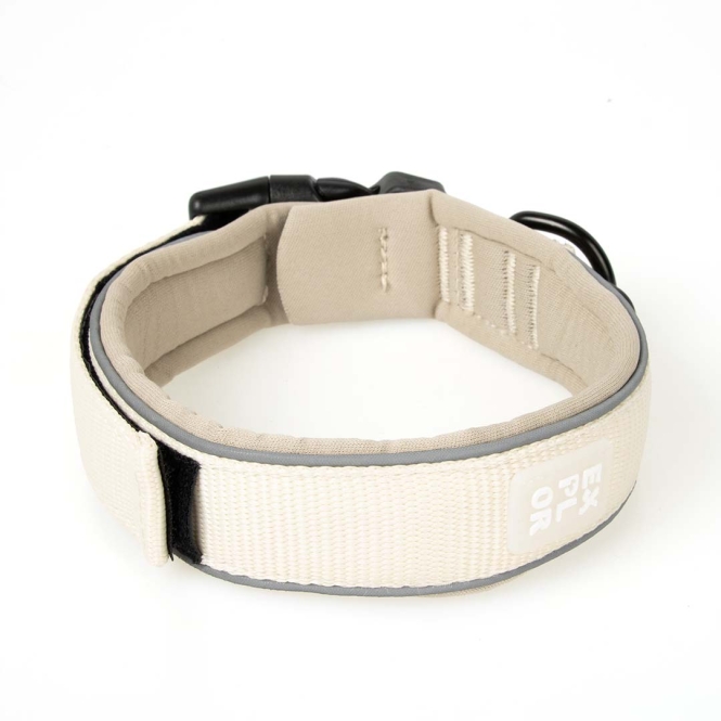 Duvoplus EXPLOR Ultimate Fit Comfy Halsband Fashion - Antique White - L - 45-51 cm – Bild 2
