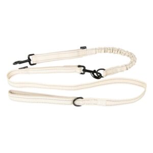 Duvoplus EXPLOR Ultimate Fit 2in1 Leine Fashion - antique white - 180 cm - 16mm