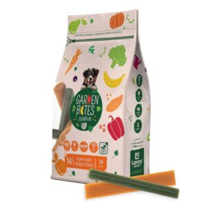 Garden Bites Puppy Soft Veggie Sticks - M - 12 cm / 14 Stück