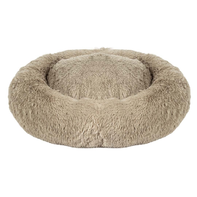 Duvoplus Donutbett Snug - beige - M - 65x65x15 cm