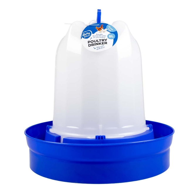 Duvoplus Trinksilo Royal mit Griff - blau - 8 L - 35x35x33 cm – Bild 2