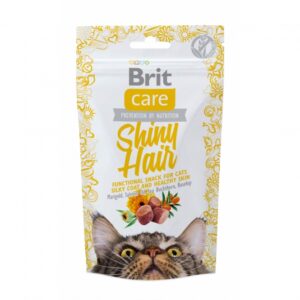 Brit Care Cat Snack Shiny Hair 50 g