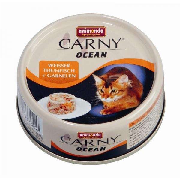 Animonda Carny Ocean Weißer Thunfisch & Garnelen 80 g – Bild 2