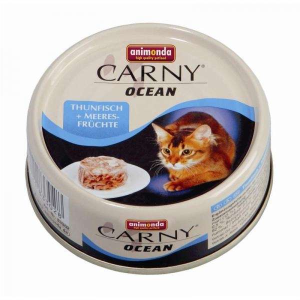 Animonda Carny Ocean Thunfisch & Meeresfrüchte 80 g – Bild 2