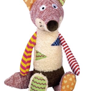 Nobby Plüschtier Patchwork Fuchs - 33 cm