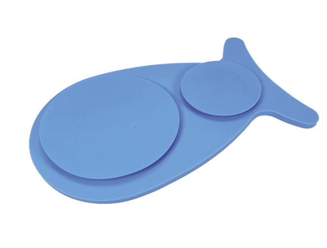 Nobby Silikon Leckmatte Fish – Bild 2