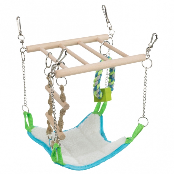 Trixie Hängebrücke mit Hängematte – Bild 2