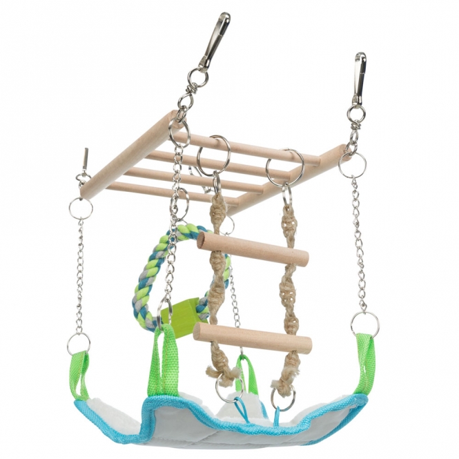 Trixie Hängebrücke mit Hängematte – Bild 4