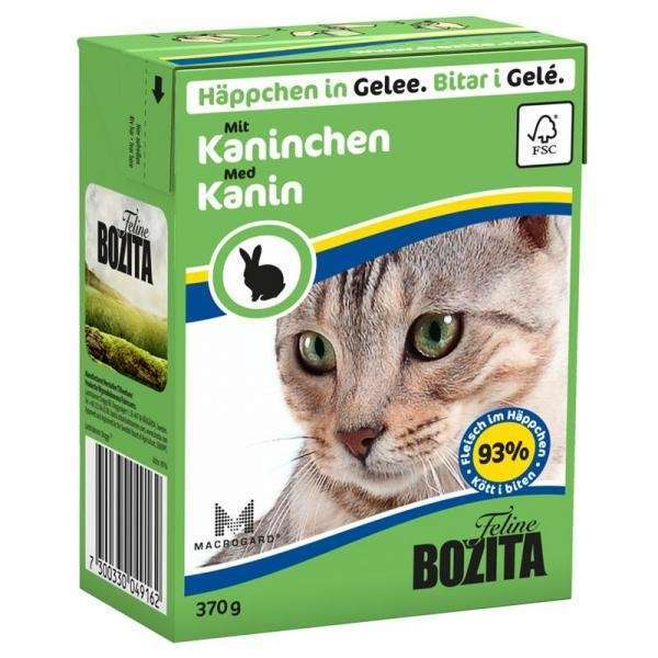 Bozita Cat Tetra Recard Häppchen in Gelee Kaninchen 370 g – Bild 2