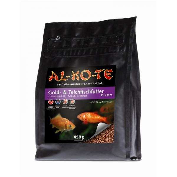 AL-KO-TE Gold- & Teichfisch Tüte - 450 g – Bild 2