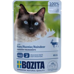 Bozita Pouch Häppchen in Soße mit Rentier 85 g