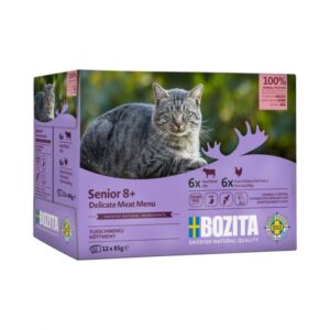 Bozita Cat Frischebeutel Senior 8+ Multibox 12x85 g