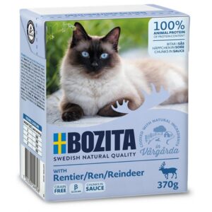 Bozita Cat Tetra Recard Häppchen in Soße Rentier 370 g