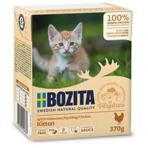 Bozita Cat Tetra Recard in Soße für Kitten 370 g