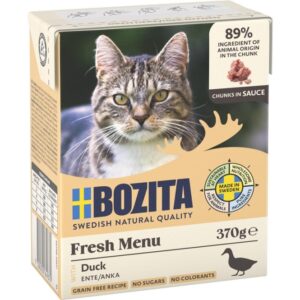 Bozita Cat Tetra Recard Häppchen in Sauce mit Ente 370 g