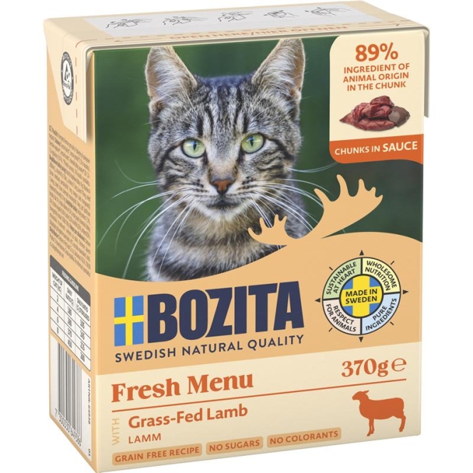 Bozita Cat Tetra Recard Häppchen in Sauce mit Lamm 370 g