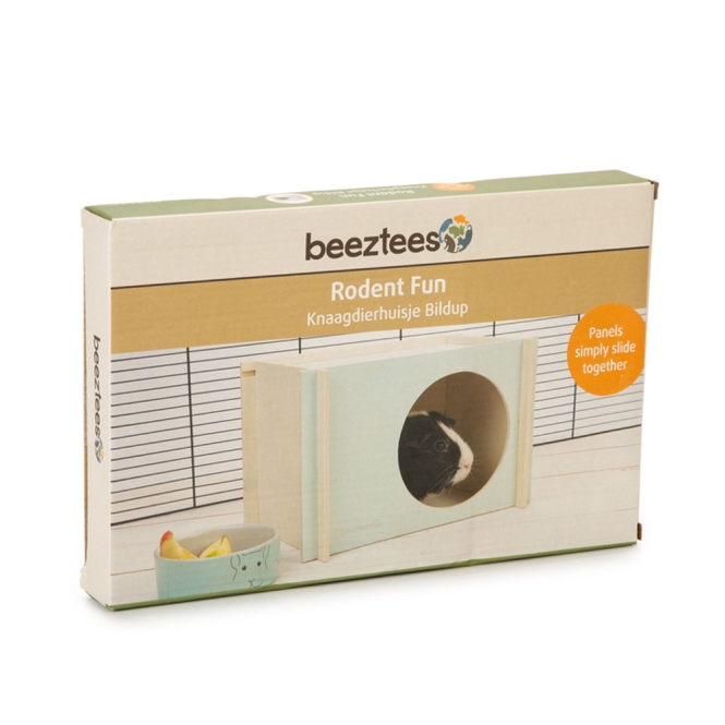 Beeztees Nagerhaus Bildup - 28 x 20 x 18 cm – Bild 2
