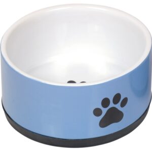 Nobby Keramiknapf Paw - blau - 1100 ml / Ø 17 x 8 cm