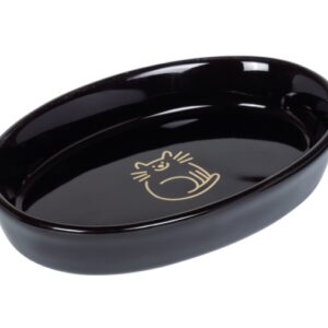 Nobby Keramikschale Golden Fish Bone - oval