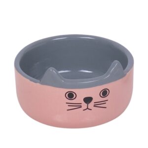 Nobby Keramiknapf Cat Face - rosa