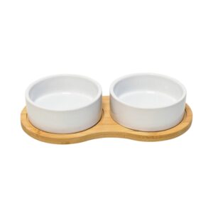 Nobby Napfset Bambasso - 2x 250 ml / 28,5 x 15 x 5,5 cm