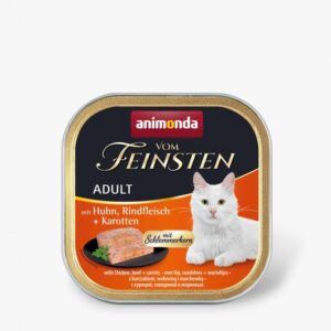 Animonda vom Feinsten mit Schlemmerkern mit Huhn, Rindfleisch & Karotten 100 g
