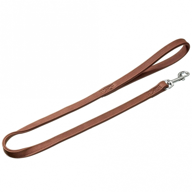 Karlie Buffalo Leine genäht - Braun, 110 cm, 10mm