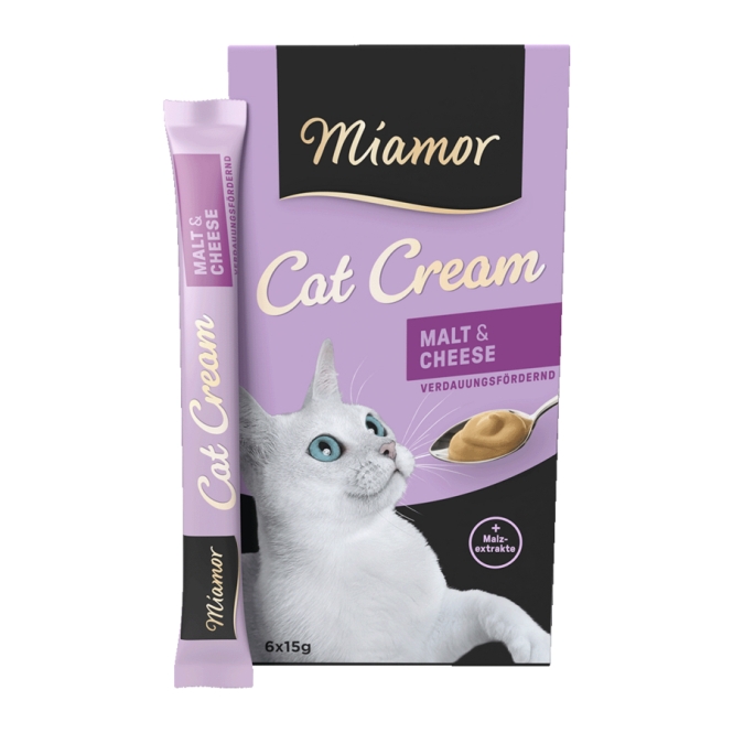 Miamor Cat Confect Malt-Cream & Käse 6x15 g