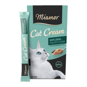 Miamor Snack Geflügel-Cream 6x15 g