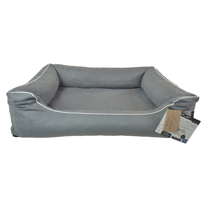 Lebon Hundebett Lea - Grau - 120 x 90 cm