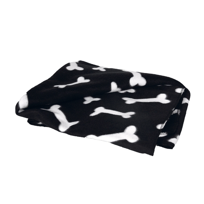Karlie Flamingo Fleecedecke Milda - 100 x 70 cm - Schwarz – Bild 4