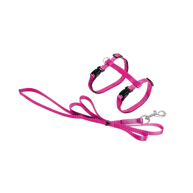 Karlie ASP Katzengeschirr mit Leine - Pink – Bild 4