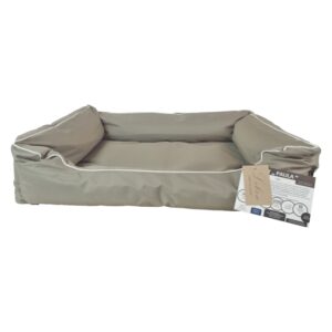 Lebon Hundebett Paula 2 - 100x75 cm - Dunkelbeige