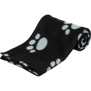Trixie Fleecedecke Barney - 150 x 100 cm, schwarz-beige