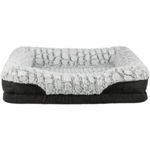 Trixie Vital Bett Lino - schwarz/grau - 110 × 75 cm