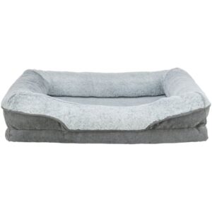 Trixie Vital Bett Lino Soft - grau/hellgrau - 90 × 65 cm