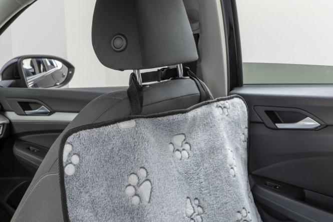 Trixie Auto-Schondecke schmal - grau/schwarz – Bild 3
