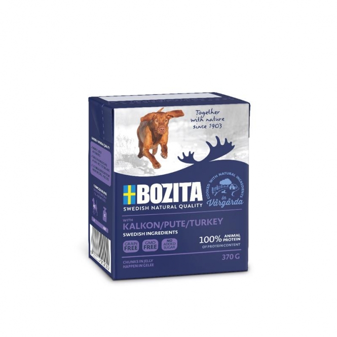 Bozita Dog Tetra Recard Happen in Gelee Pute 370 g