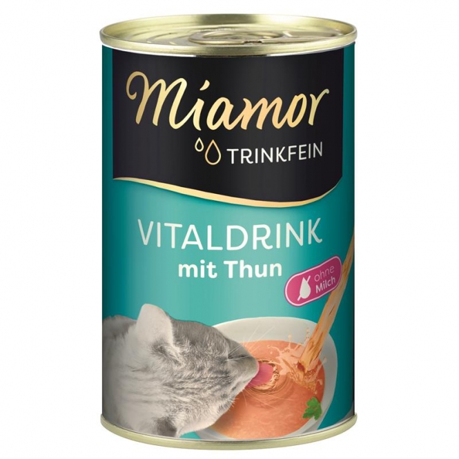 Miamor Trinkfein Vitaldrink mit Thun 135 ml