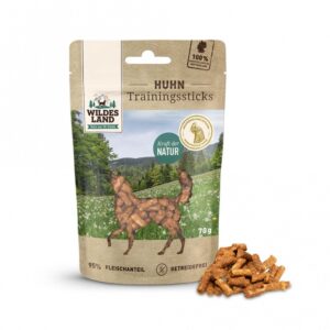Wildes Land Trainingssticks Huhn 70 g