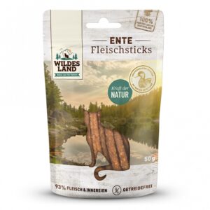 Wildes Land Cat Fleischsticks Ente 50 g