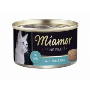 Miamor Feine Filets 100 g - Heller Thunfisch & Reis