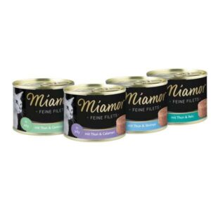 Miamor Feine Filets 185 g - Thunfisch & Gemüse