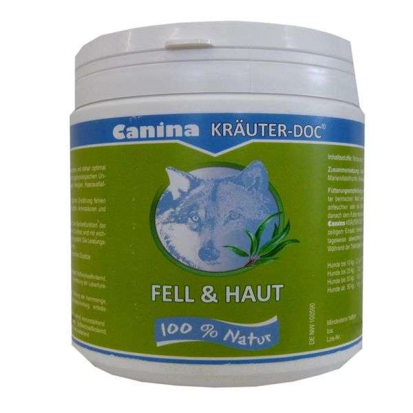 Canina Pharma KRÄUTER-DOC Fell & Haut - 300 g – Bild 2