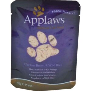 Applaws Frischebeutel Hühnchenbrust & Wildreis 70 g