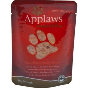 Applaws Frischebeutel Thunfischfilet & Pazifikgarnelen 70 g